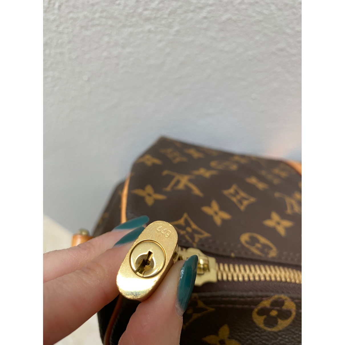 Sac de voyage keepall en toile Louis 